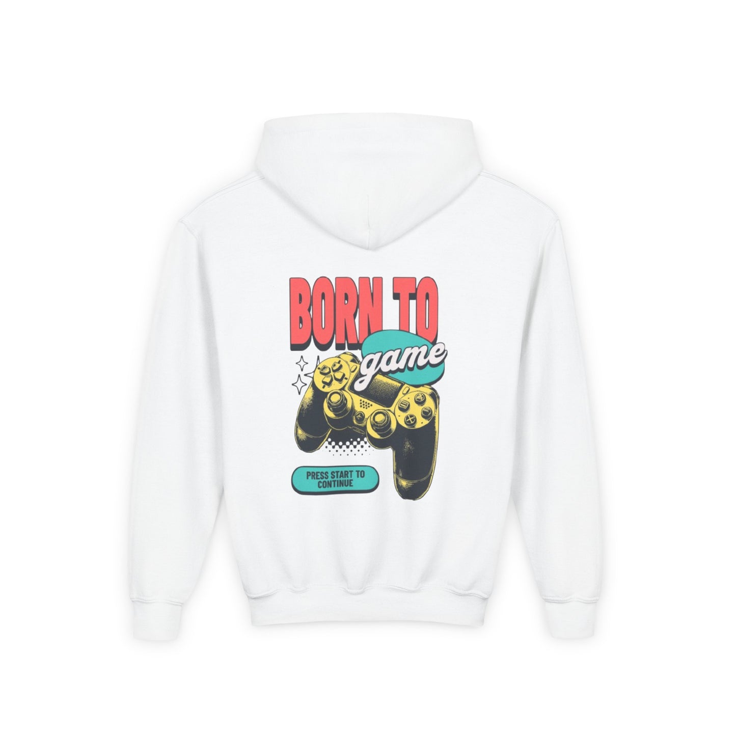 Born to Game Youth Hooded Sweatshirt - Perfect for Gamers