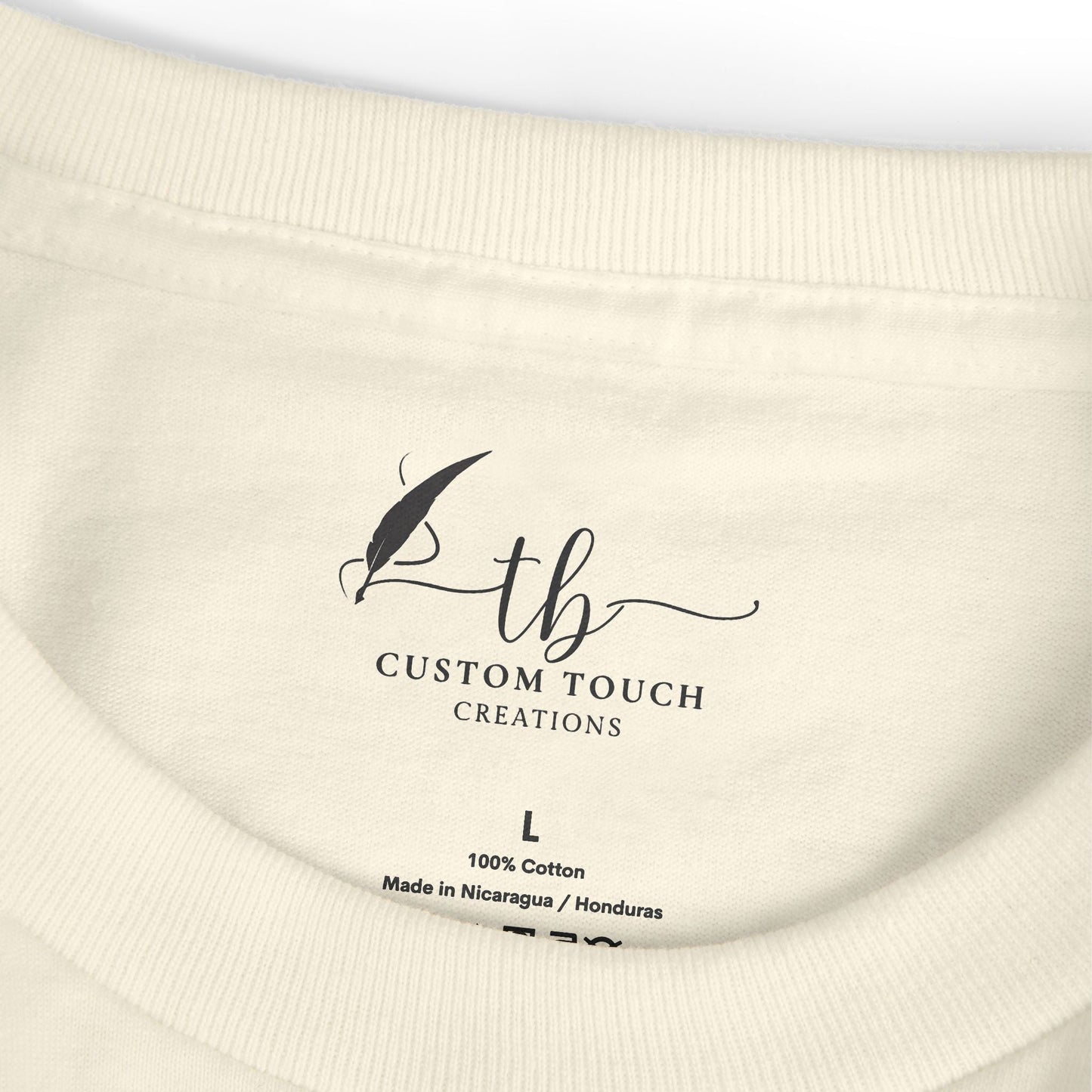 Live Bright Shine Bold Unisex Heavyweight Cotton Tee Printify