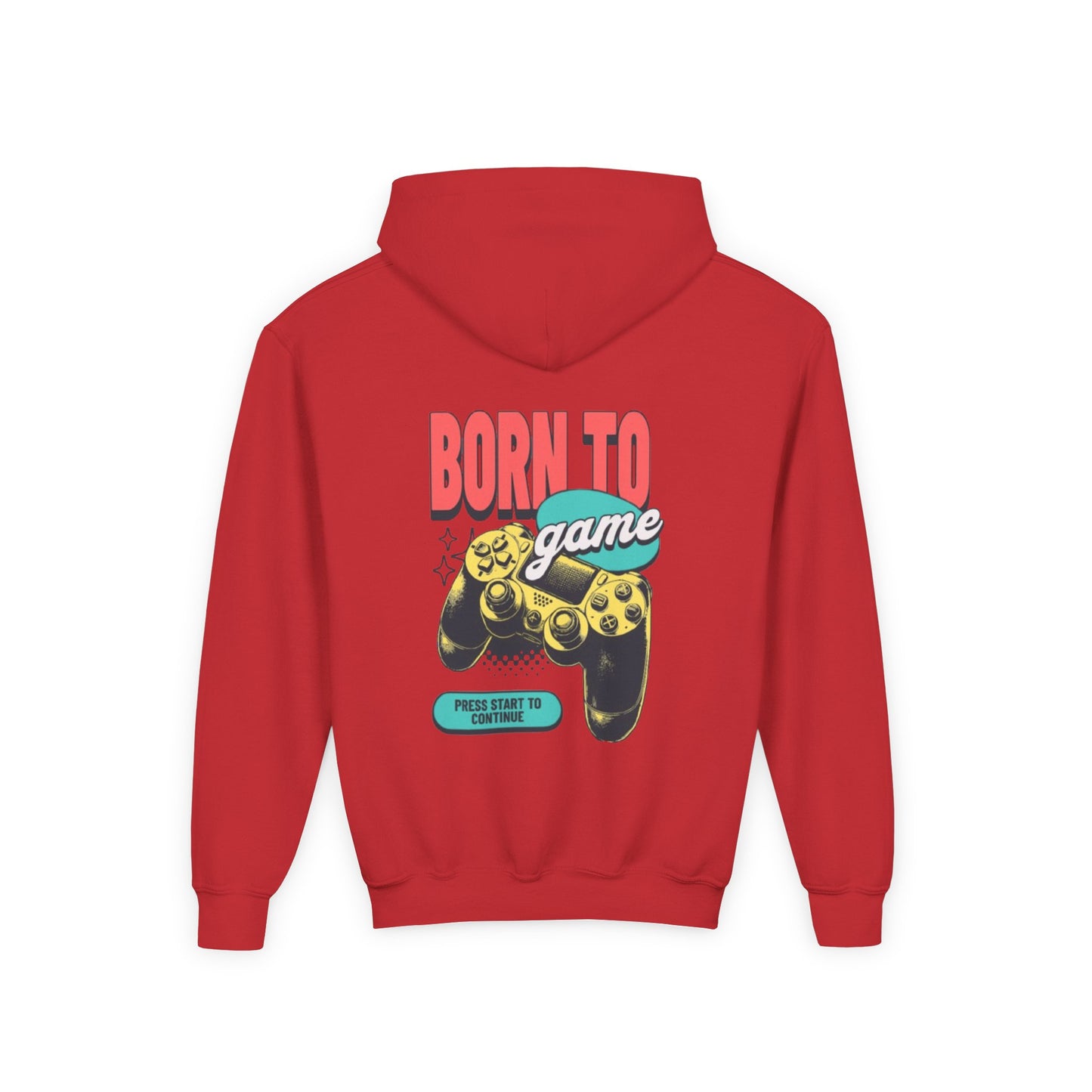 Born to Game Youth Hooded Sweatshirt - Perfect for Gamers