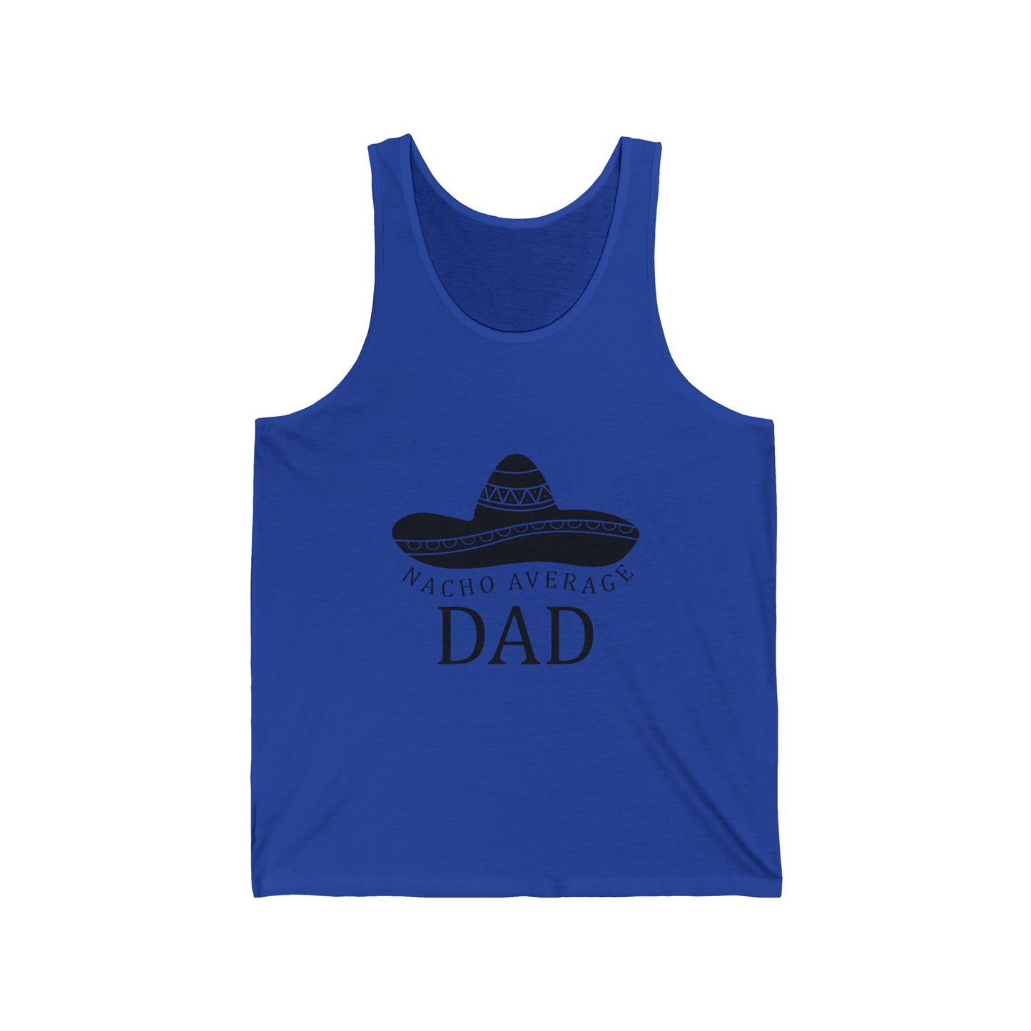 Nacho Average Dad Men's Jersey Tank