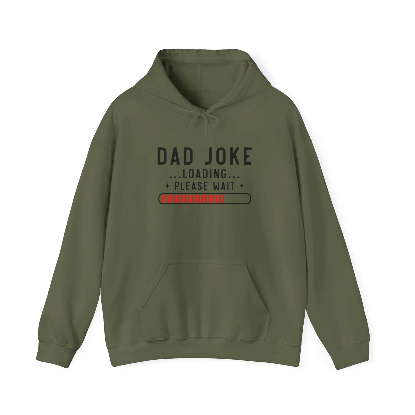 Dad Joke Loading Men's Heavy Blend™ Hooded Sweatshirt