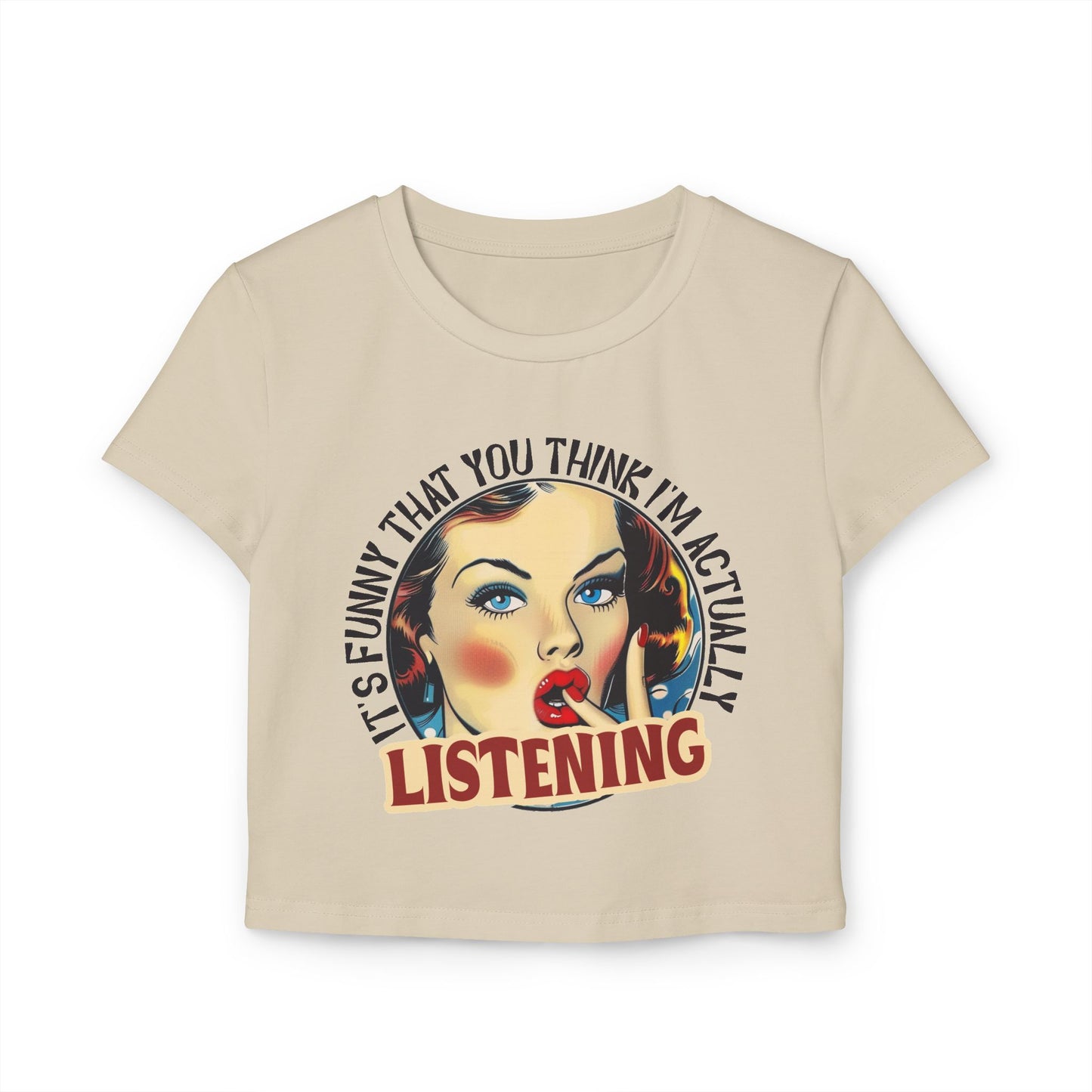 It's Funny Women's Baby Tee
