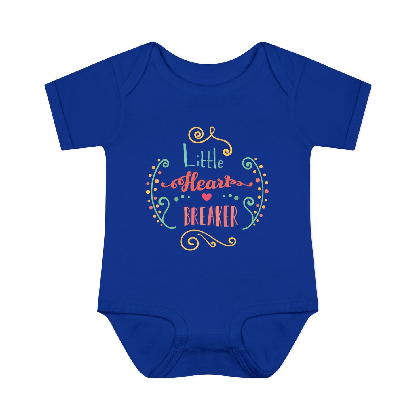 Little Heart Breaker Infant Baby Rib Bodysuit