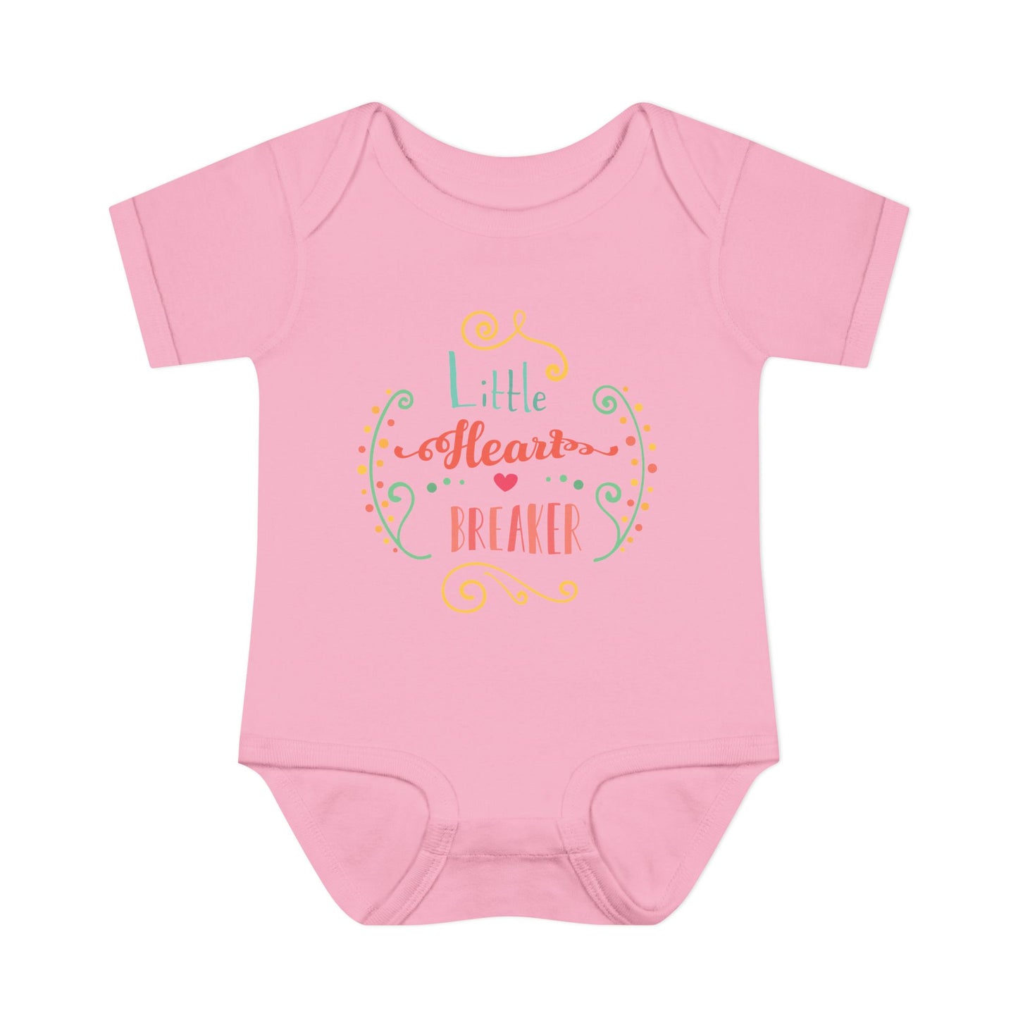 Little Heart Breaker Infant Baby Rib Bodysuit
