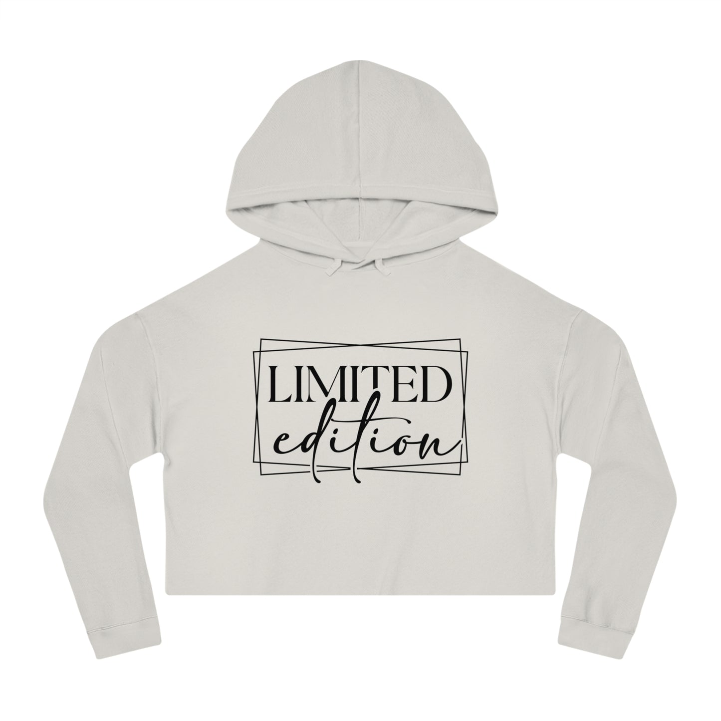 Limited Edition Women’s Cropped Hooded Sweatshirt