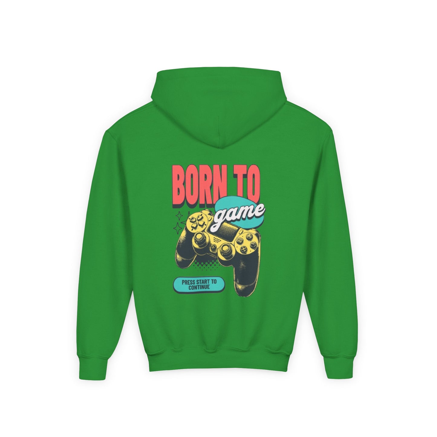 Born to Game Youth Hooded Sweatshirt - Perfect for Gamers
