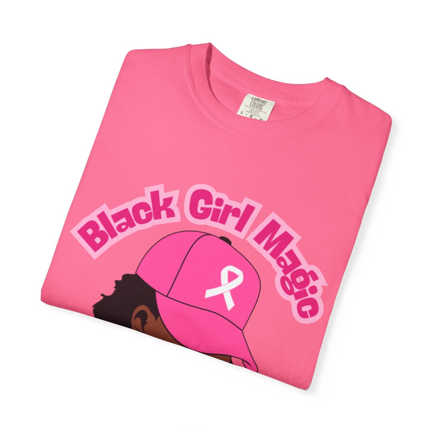 Black Girl Magic Fights Cancer T-shirt Printify
