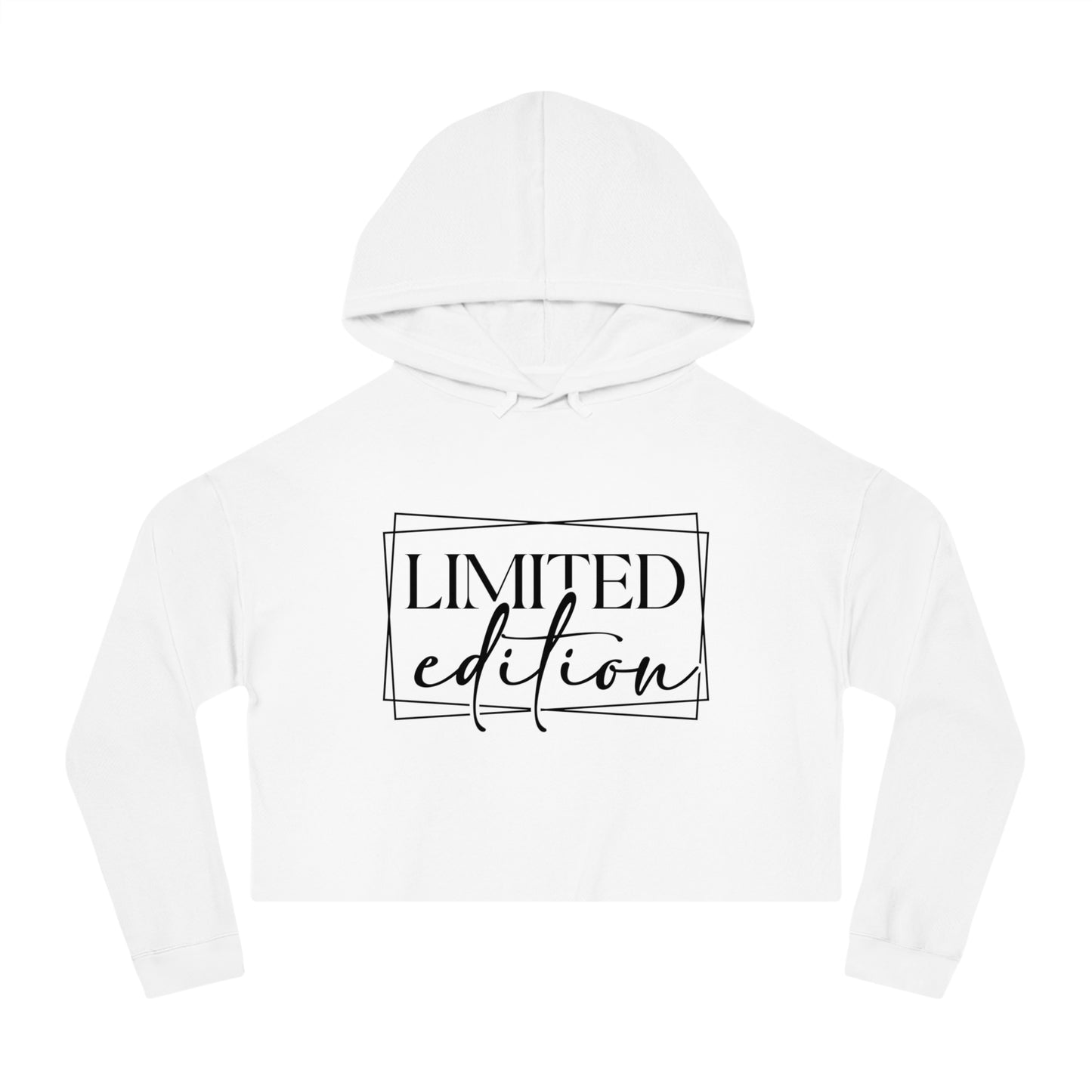 Limited Edition Women’s Cropped Hooded Sweatshirt