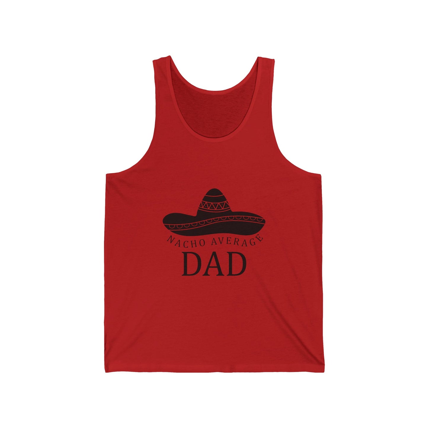 Nacho Average Dad Men's Jersey Tank