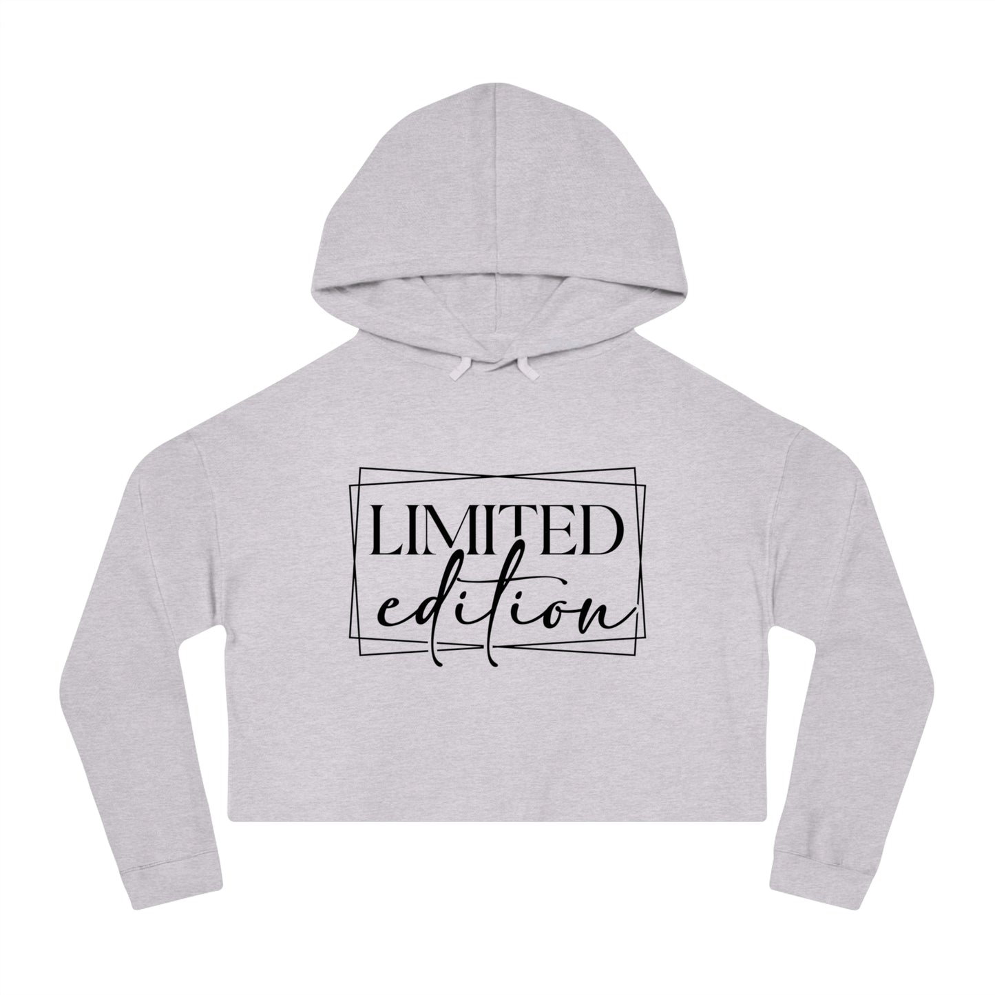 Limited Edition Women’s Cropped Hooded Sweatshirt