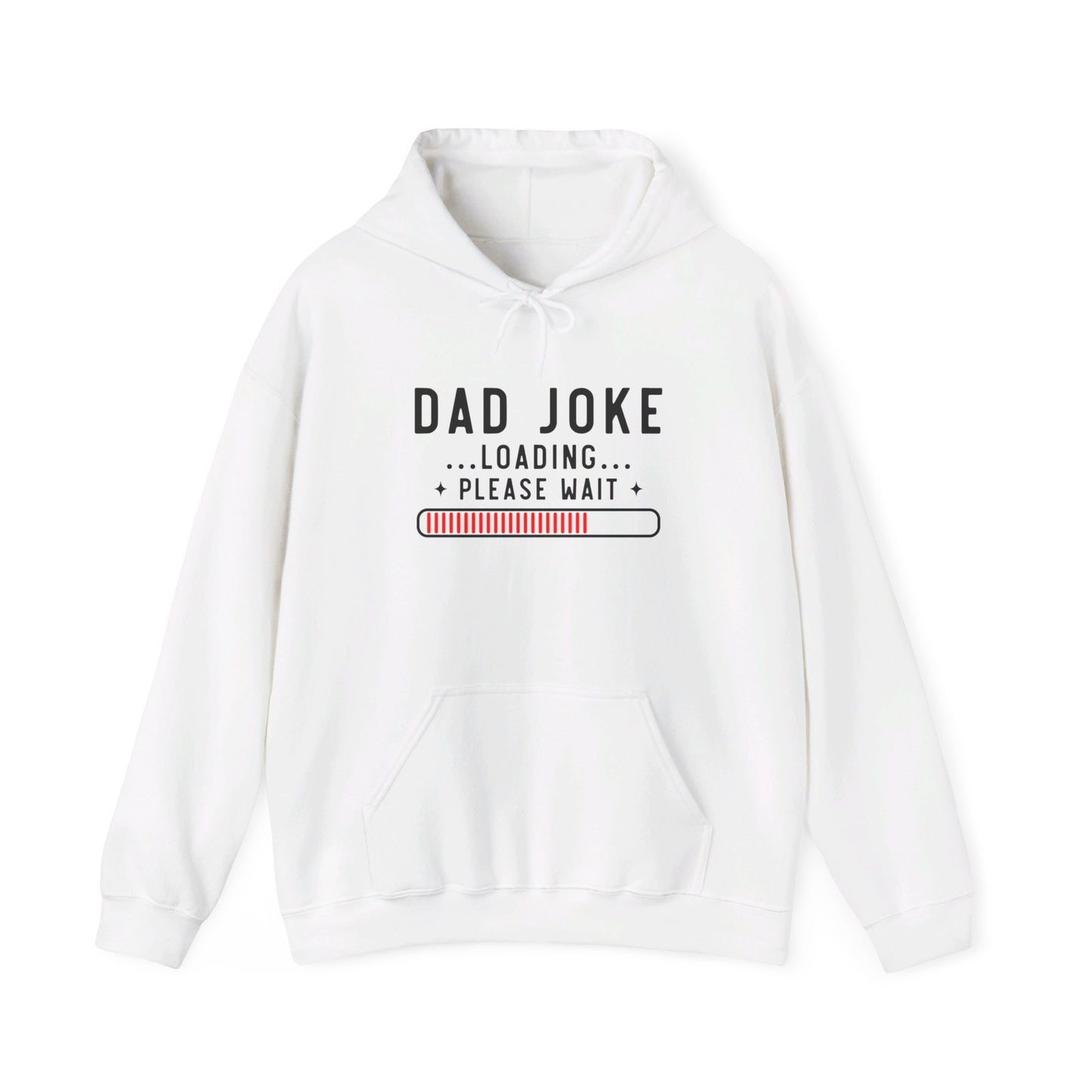 Dad Joke Loading Men's Heavy Blend™ Hooded Sweatshirt