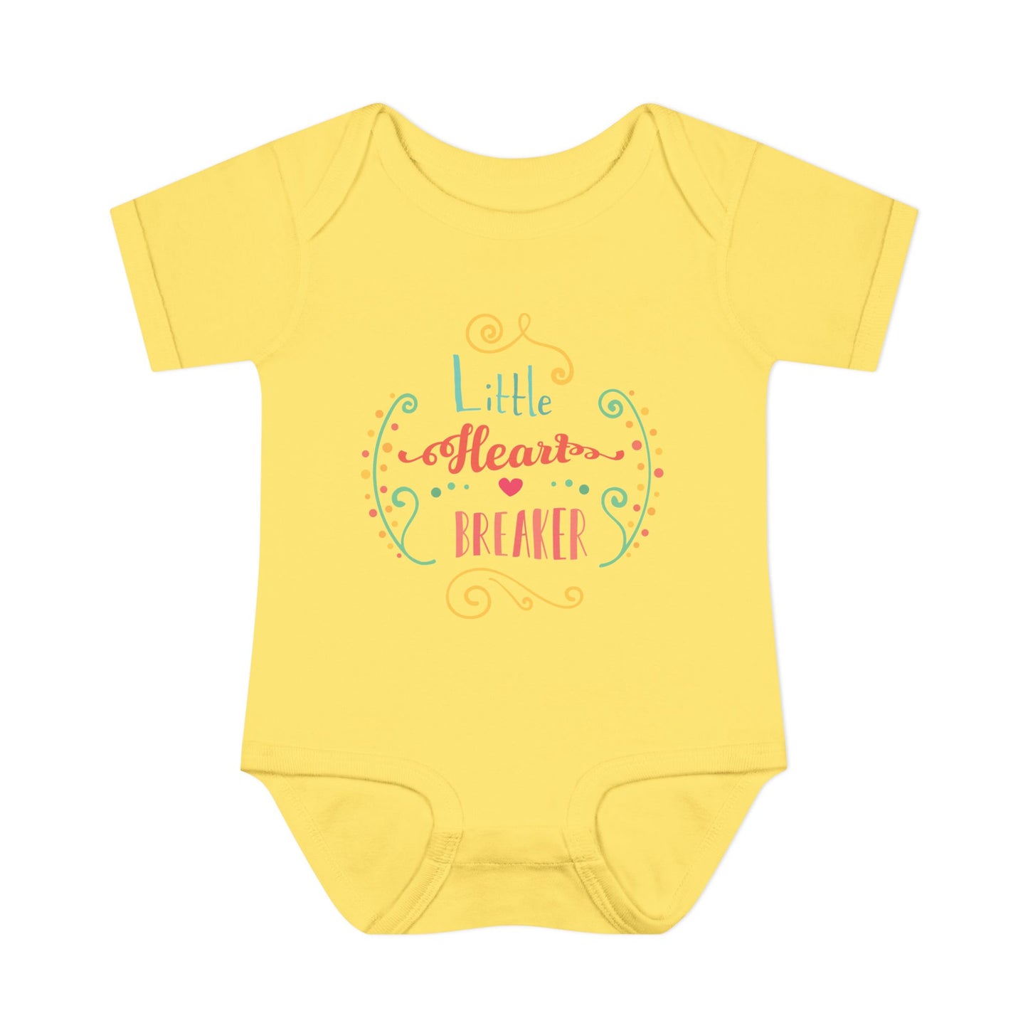 Little Heart Breaker Infant Baby Rib Bodysuit