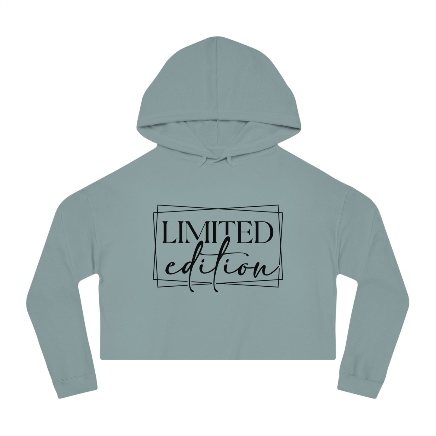 Limited Edition Women’s Cropped Hooded Sweatshirt