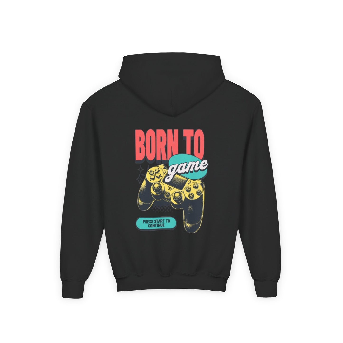 Born to Game Youth Hooded Sweatshirt - Perfect for Gamers