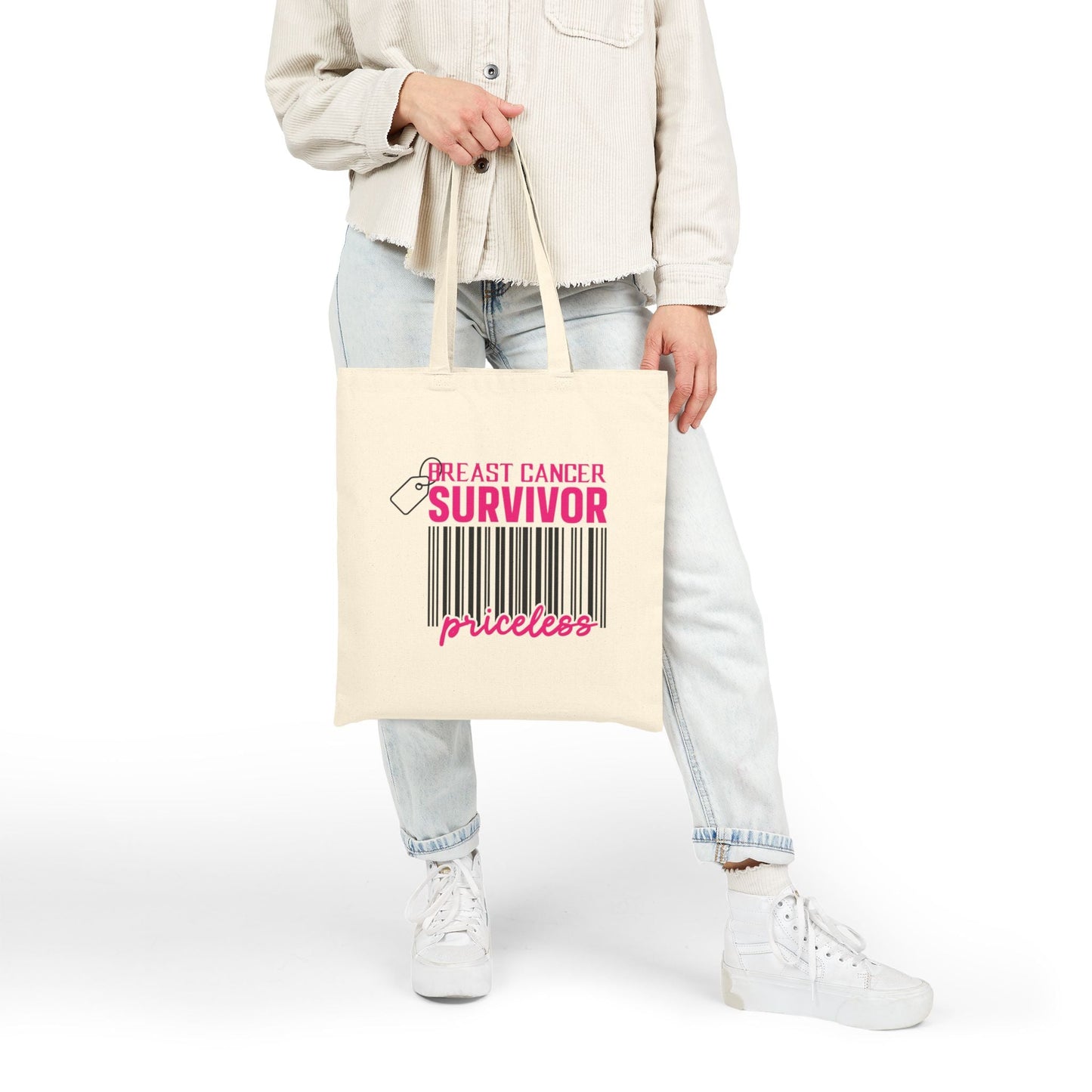 Breast Cancer Survivor Tote Bag Printify