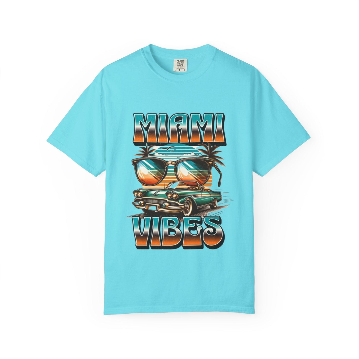 Retro Miami Vibes Unisex T-Shirt Printify