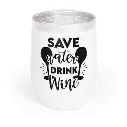 Save Water Drink Wine Tumbler