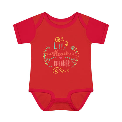 Little Heart Breaker Infant Baby Rib Bodysuit