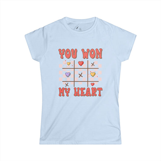 You Won My Heart Women's Softstyle Tee