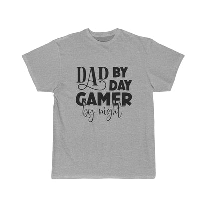 Dad by Day Gamer by Night Men's Short Sleeve Tee