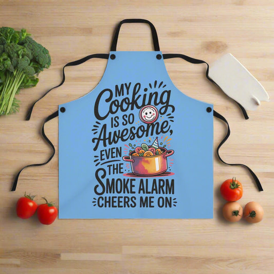 Cheerful Cooking Apron- My Cooking Is So Awesome!
