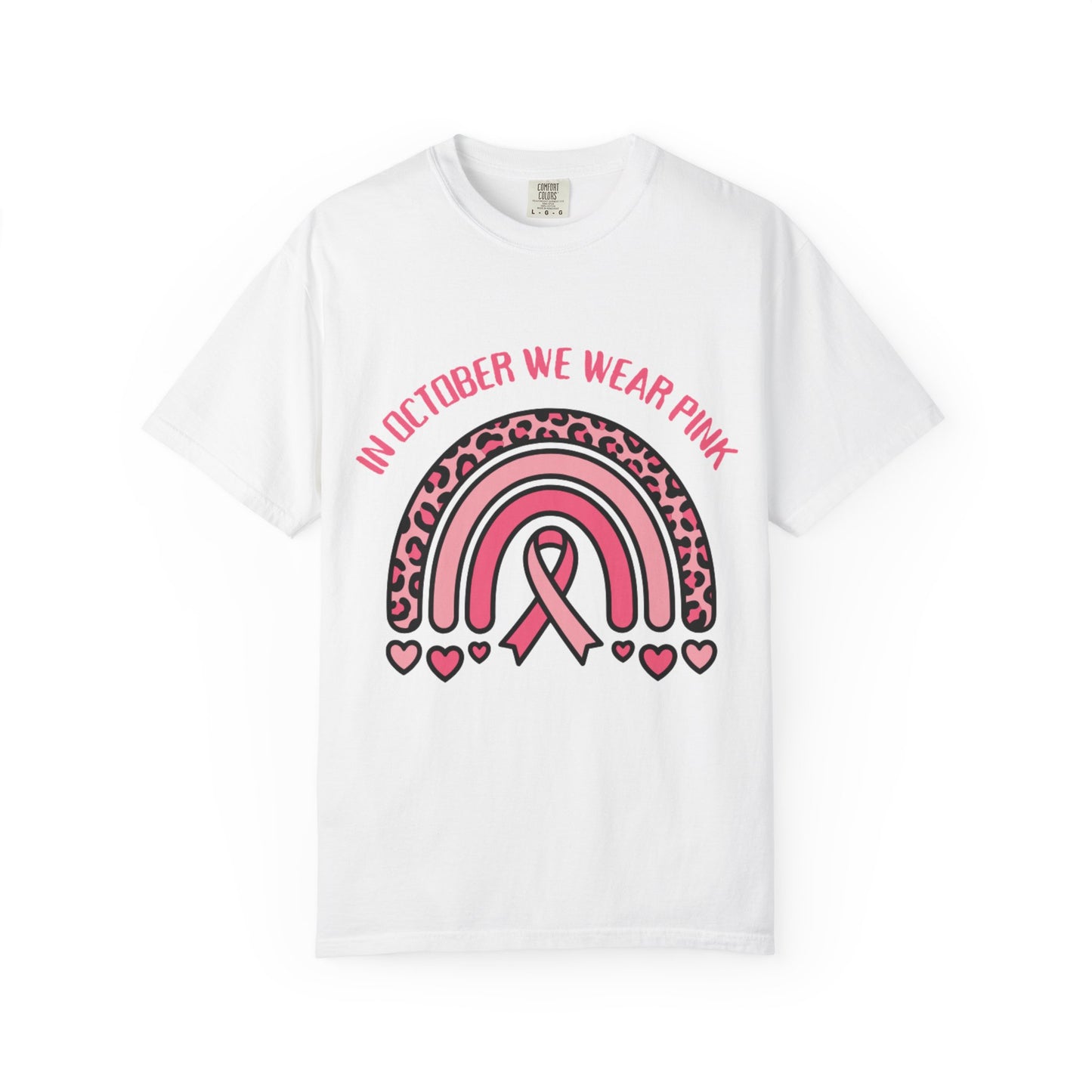 In October We Wear Pink Awareness T-Shirt