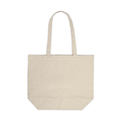 I Like Books More Than I Like People Canvas Shopping Tote