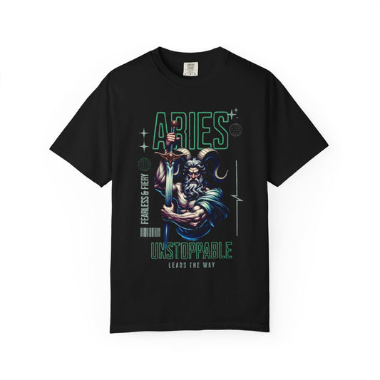 Aries T-Shirt - Fearless, Unstoppable Zodiac Tee