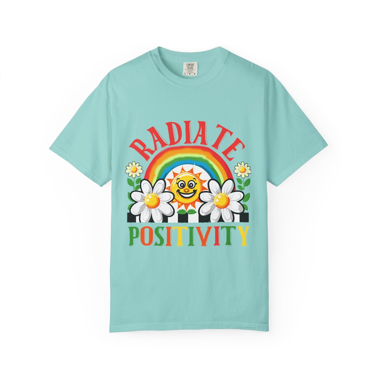 Radiate Positivity Unisex Garment-Dyed T-shirt