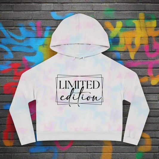 Limited Edition Women’s Cropped Hooded Sweatshirt