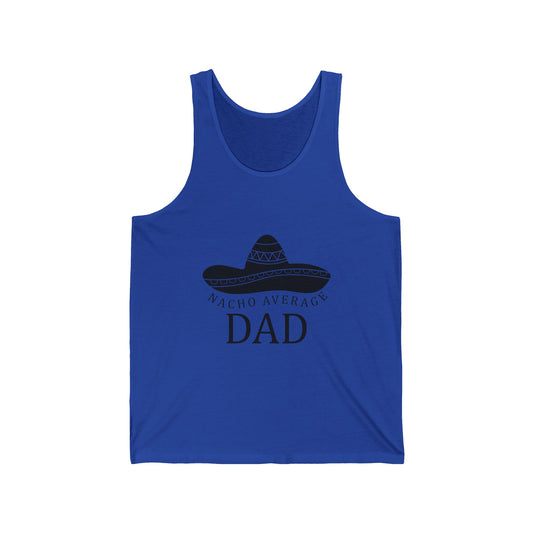 Nacho Average Dad Men's Jersey Tank