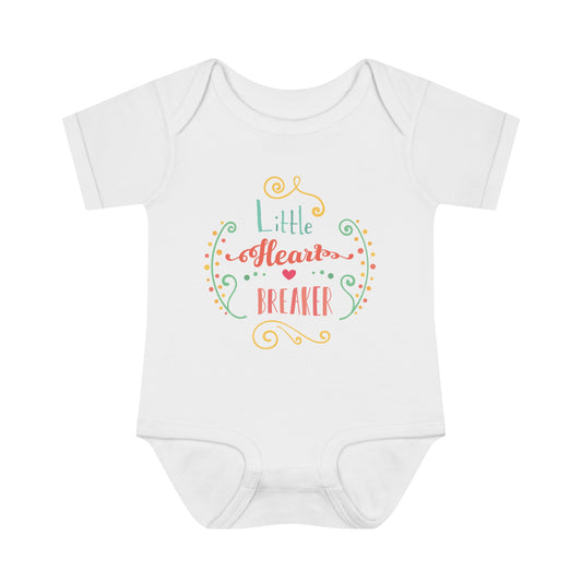 Little Heart Breaker Infant Baby Rib Bodysuit