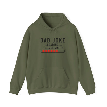 Dad Joke Loading Men's Heavy Blend™ Hooded Sweatshirt