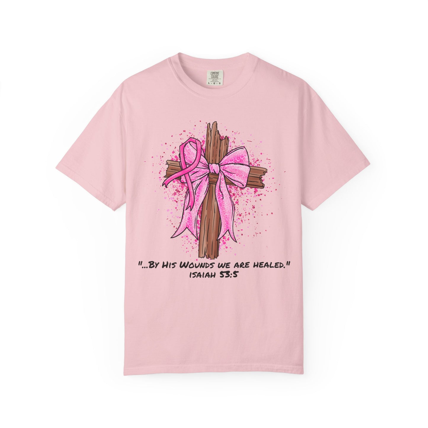 Faith-Inspired Breast Cancer Awareness T-Shirt