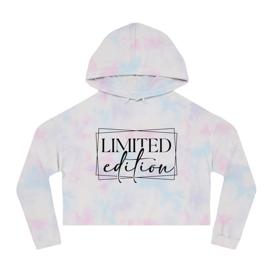 Limited Edition Women’s Cropped Hooded Sweatshirt