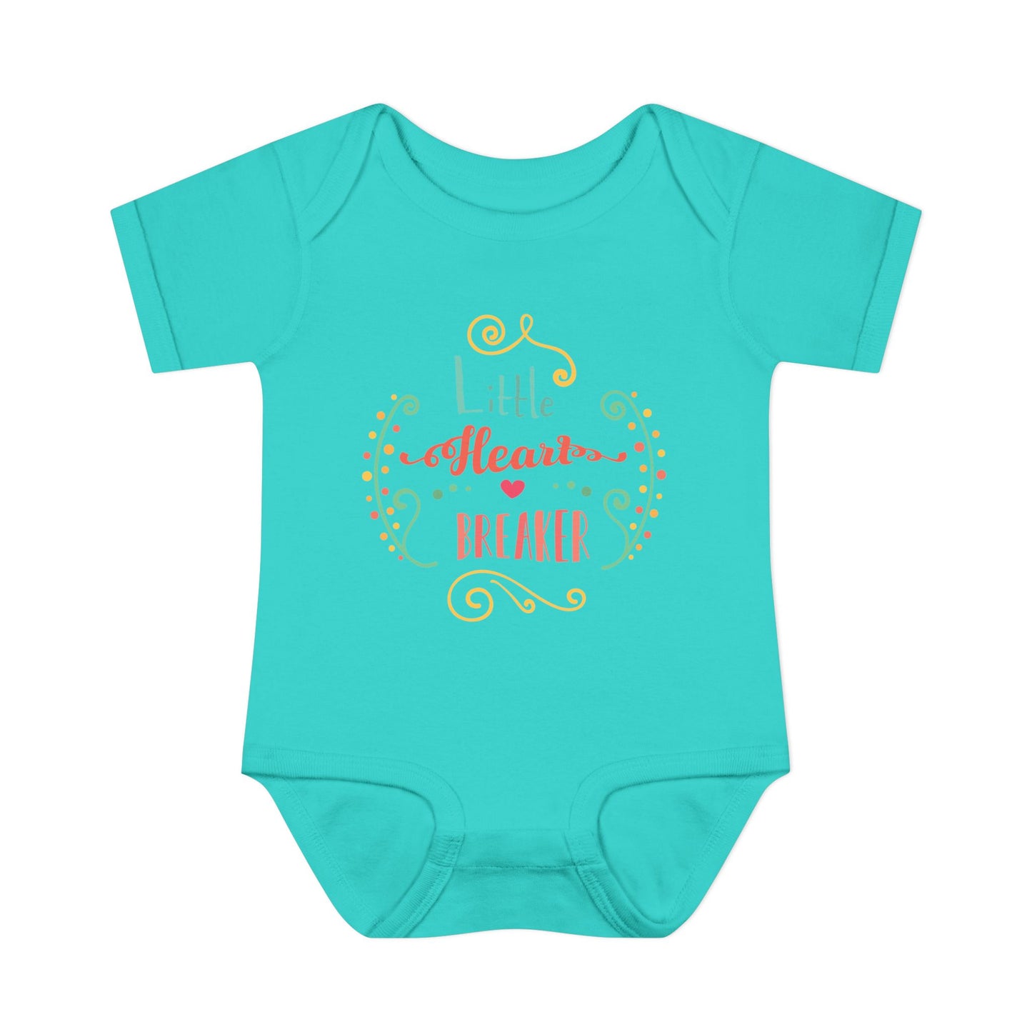 Little Heart Breaker Infant Baby Rib Bodysuit