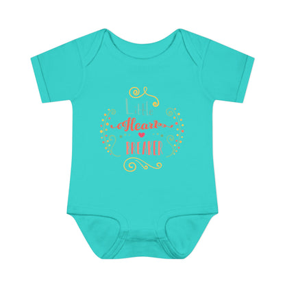 Little Heart Breaker Infant Baby Rib Bodysuit