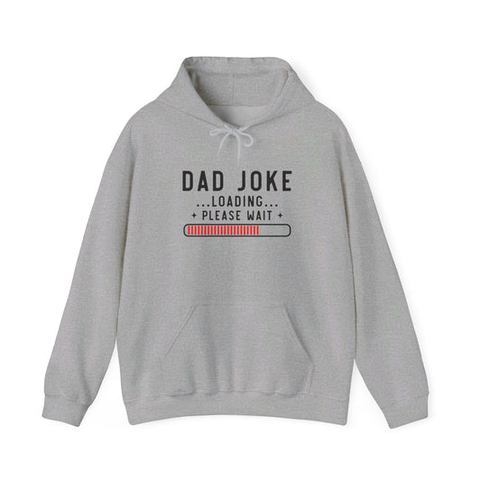 Dad Joke Loading Men's Heavy Blend™ Hooded Sweatshirt