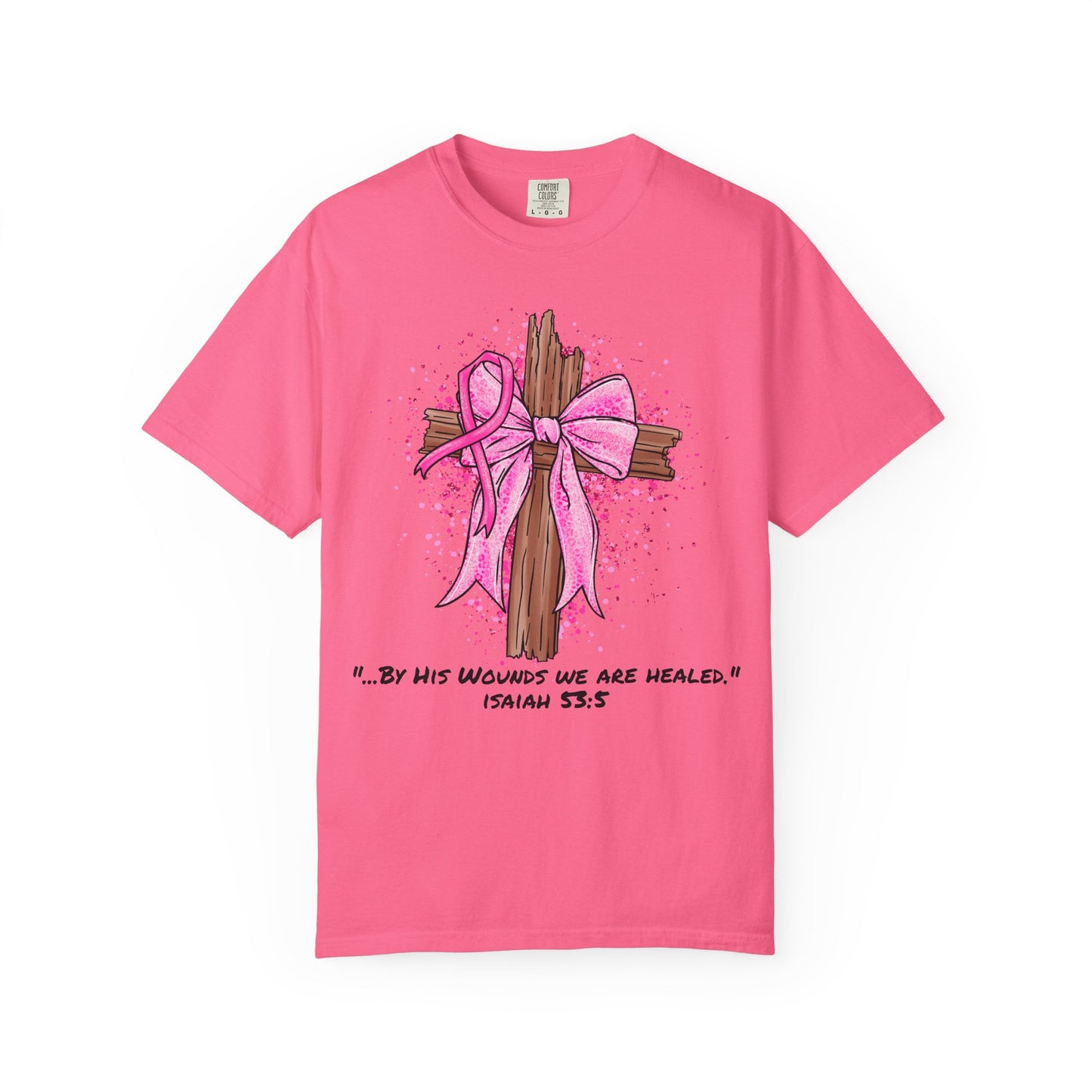 Faith-Inspired Breast Cancer Awareness T-Shirt