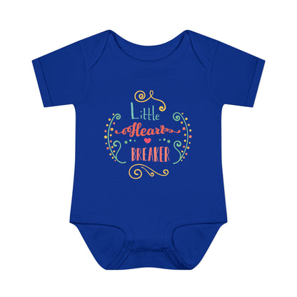 Little Heart Breaker Infant Baby Rib Bodysuit