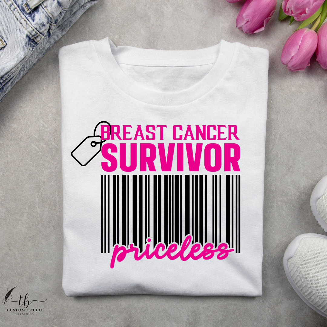 Breast Cancer Survivor Priceless T-Shirt