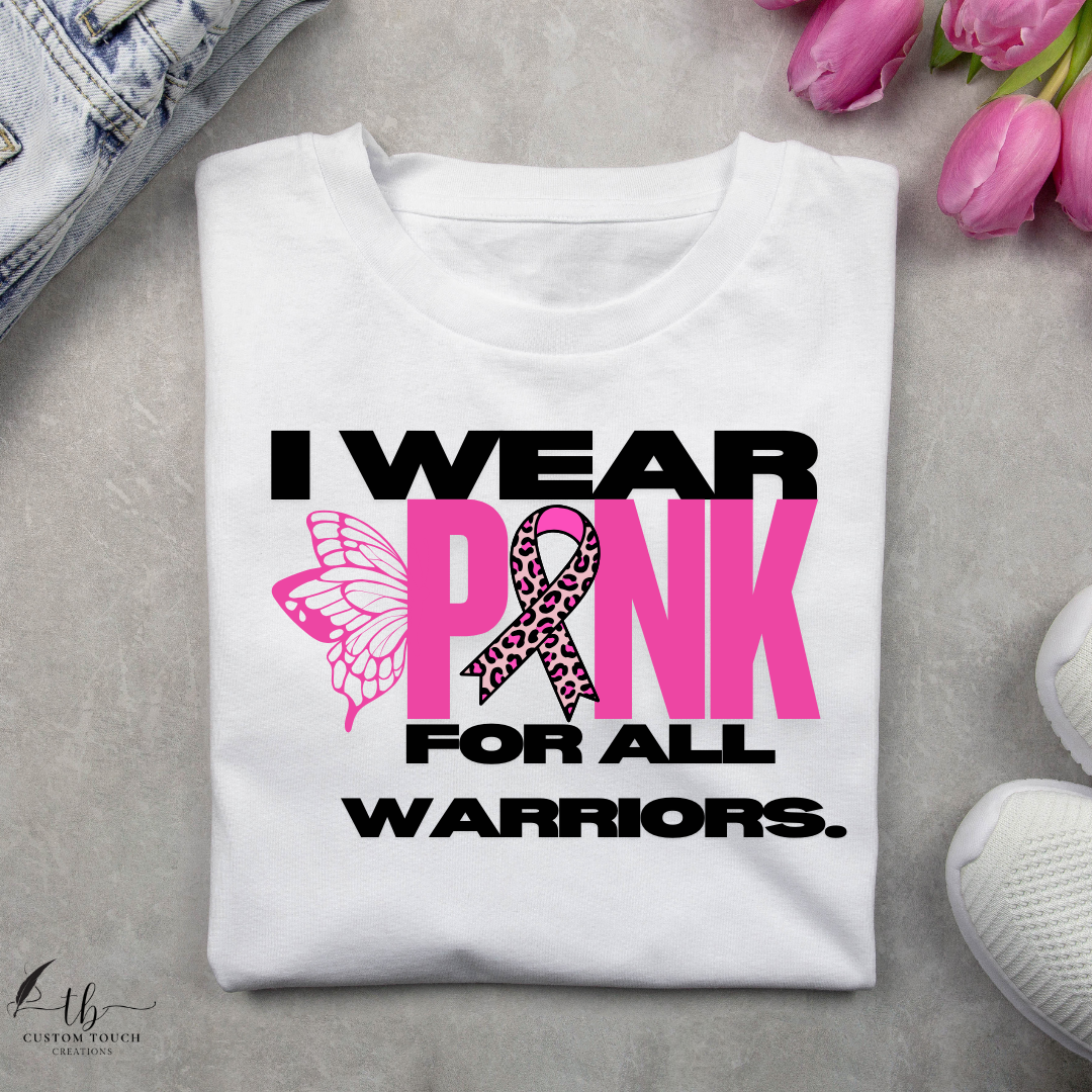 Pink Ribbon Warrior T-Shirt
