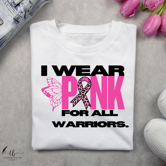 Pink Ribbon Warrior T-Shirt