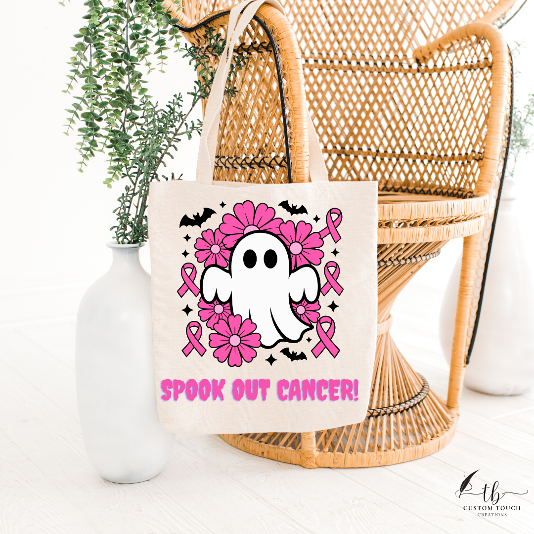 Spook Out Cancer Eco-Friendly Tote Bag