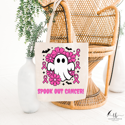 Spook Out Cancer Eco-Friendly Tote Bag