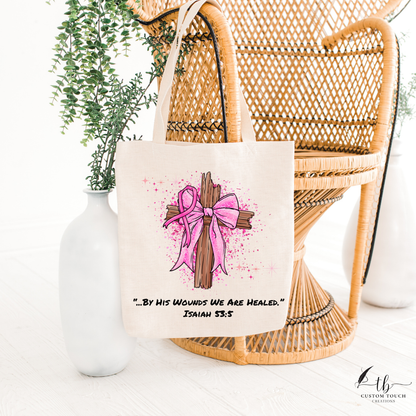 Inspirational Cotton Canvas Tote Bag
