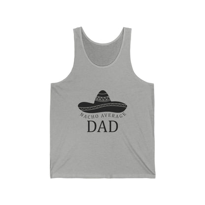 Nacho Average Dad Men's Jersey Tank