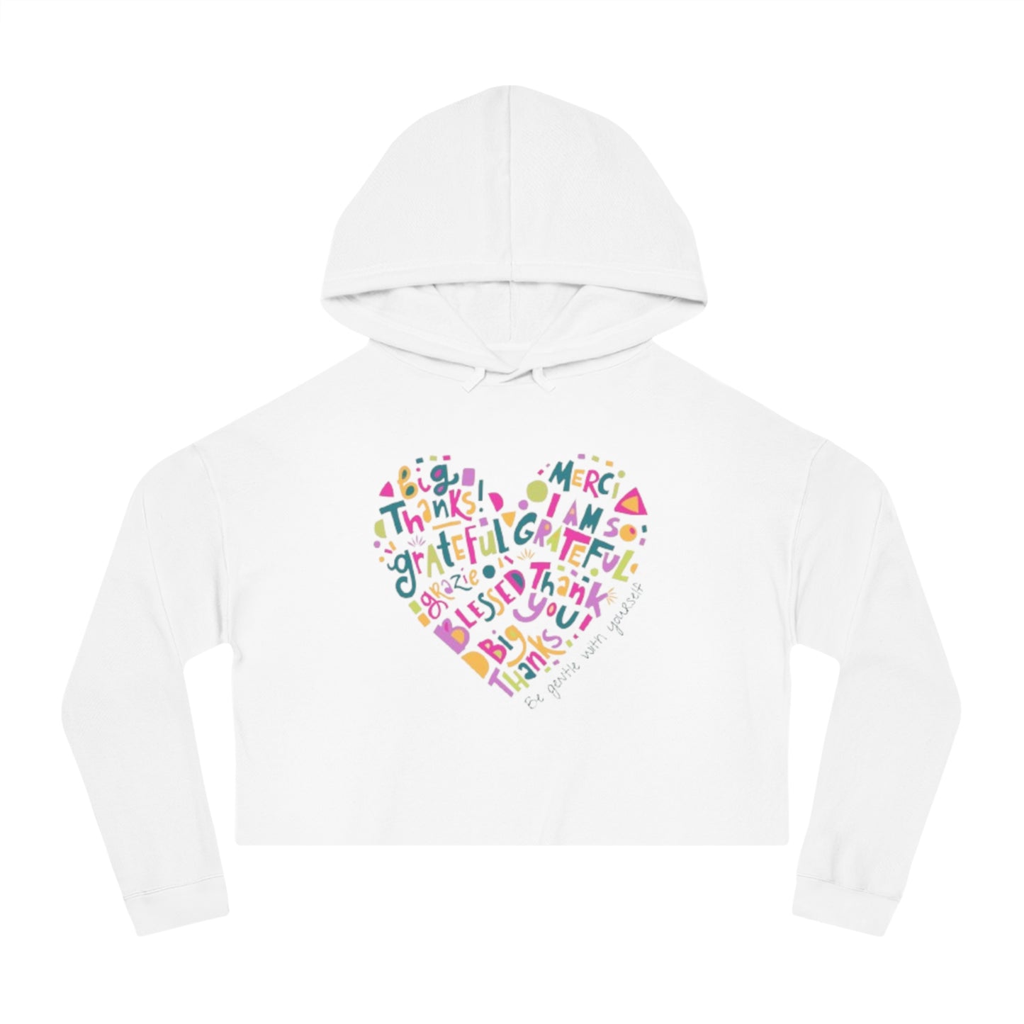 Grateful Women’s Cropped Hooded Sweatshirt