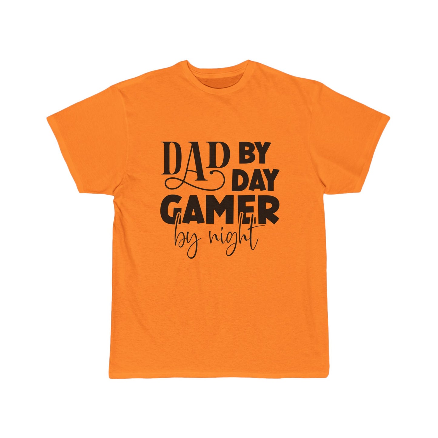 Dad by Day Gamer by Night Men's Short Sleeve Tee