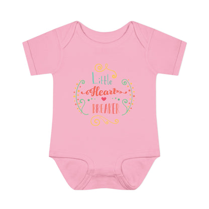 Little Heart Breaker Infant Baby Rib Bodysuit